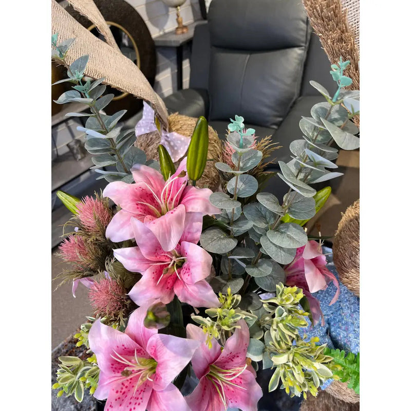 Euphorbia Spray Varie Greenery 47cm - Artificial Flora