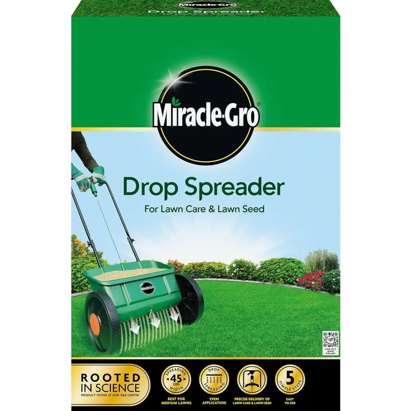 Evergreen Miracle-Gro Drop Spreader For All Lawn Sizes