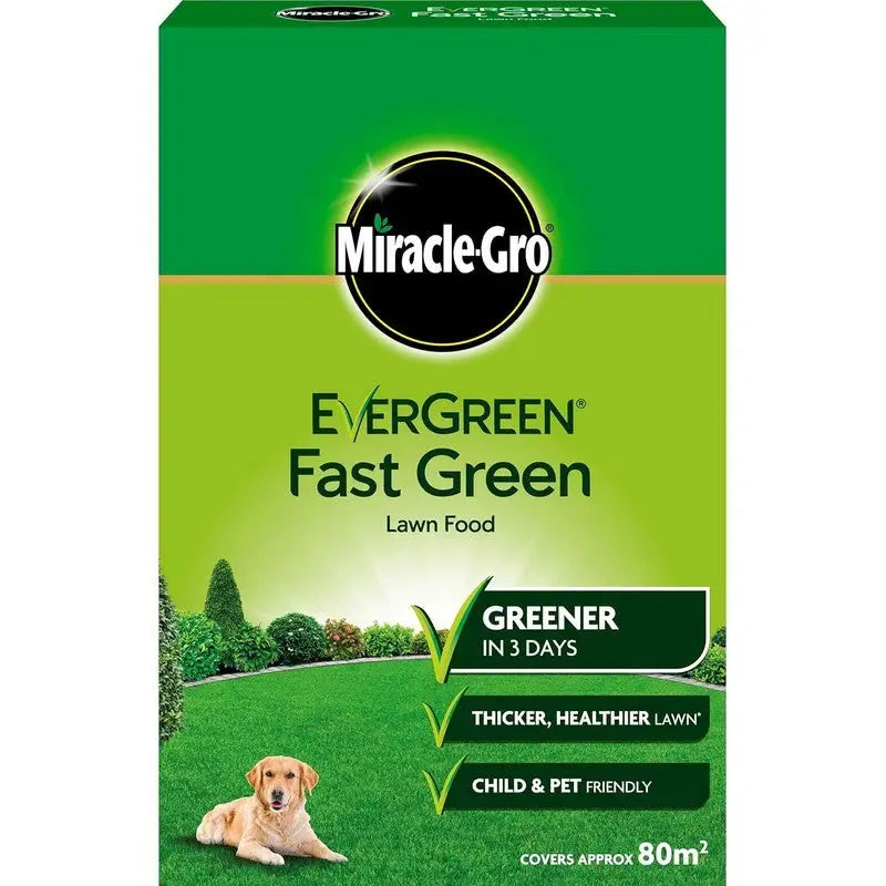 Evergreen Miracle-Gro Fast Green Lawn Food - Various Sizes