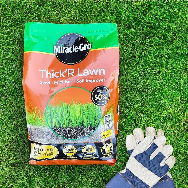 Evergreen Miracle-Gro Thick’R Lawn Seed Fertiliser & Soil