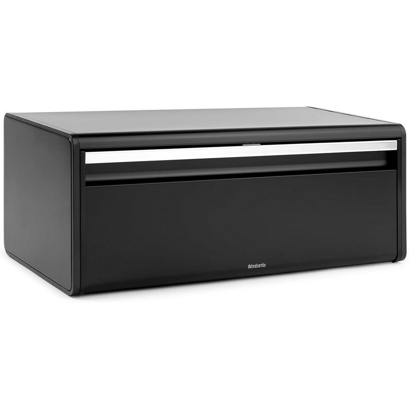Brabantia Fall Front Bread Bin - Matt Black
