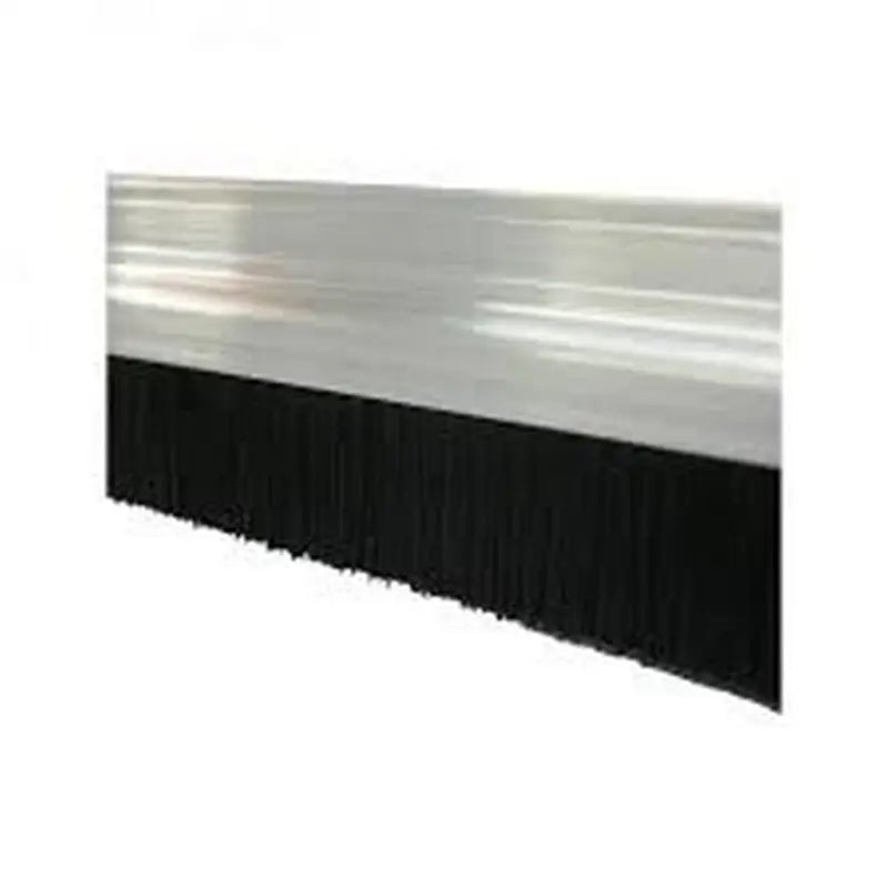 Exitex Draught Seal Brush Strip PVC 914mm - Aluminium