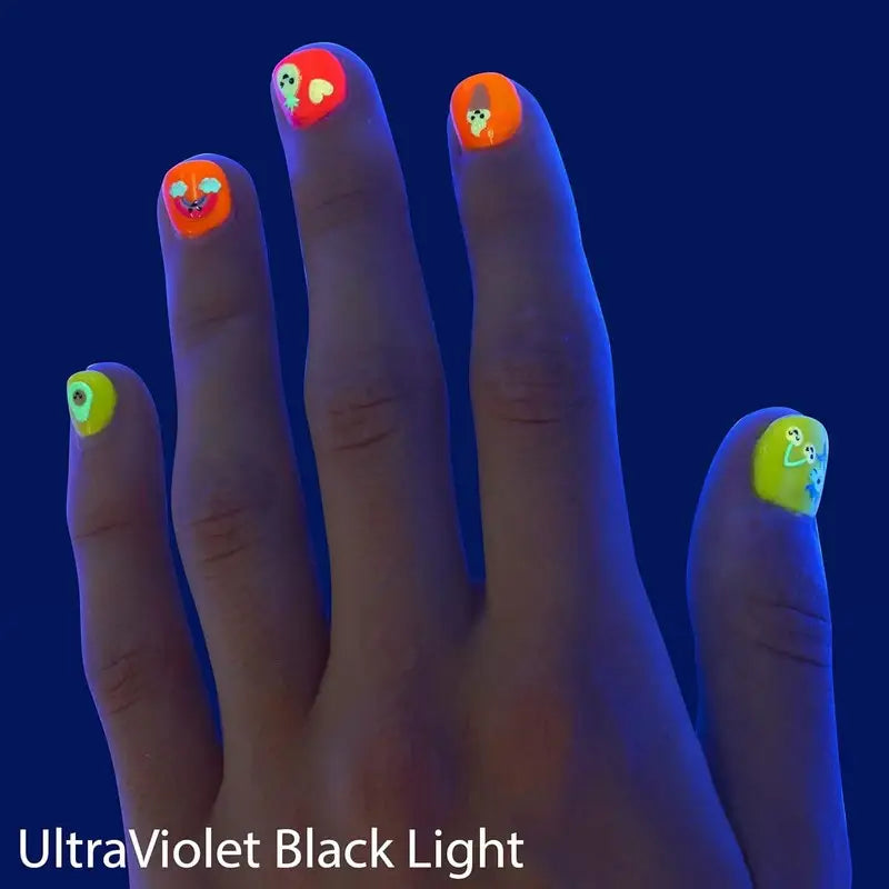 Fab Lab Glow In The Dark Nail Art Set - Toys