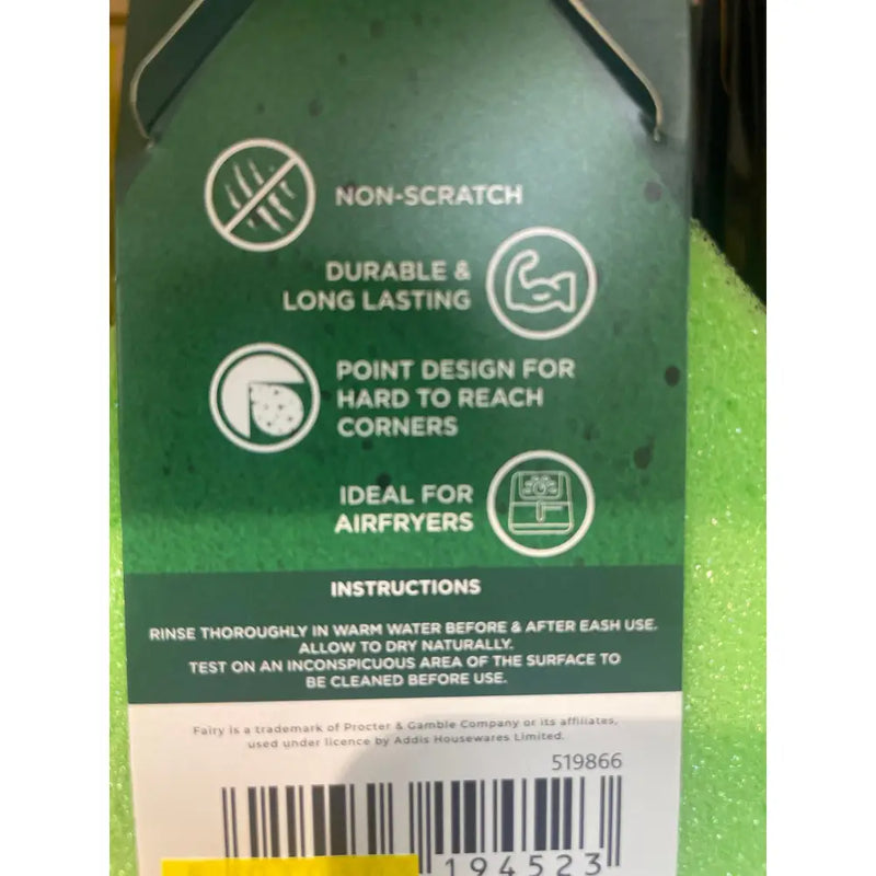 Fairy Max Power Soap Dispensing Dish Brush & Refills - 6pk