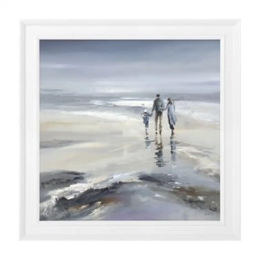 Family Connections Beach Picture 59cm - Homeware >> Wall Art