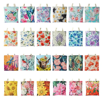 Floral Tote Reusable Shopping Bag - 24 Designs - Giftware