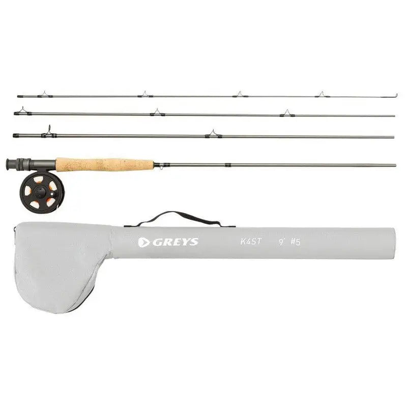 FLY FISHING COMBO GREYS K4ST967 9FT FISHING ROD INCLUDING