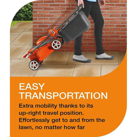 Flymo Easi Store Lawnmower 340R - Gardening & Outdoors