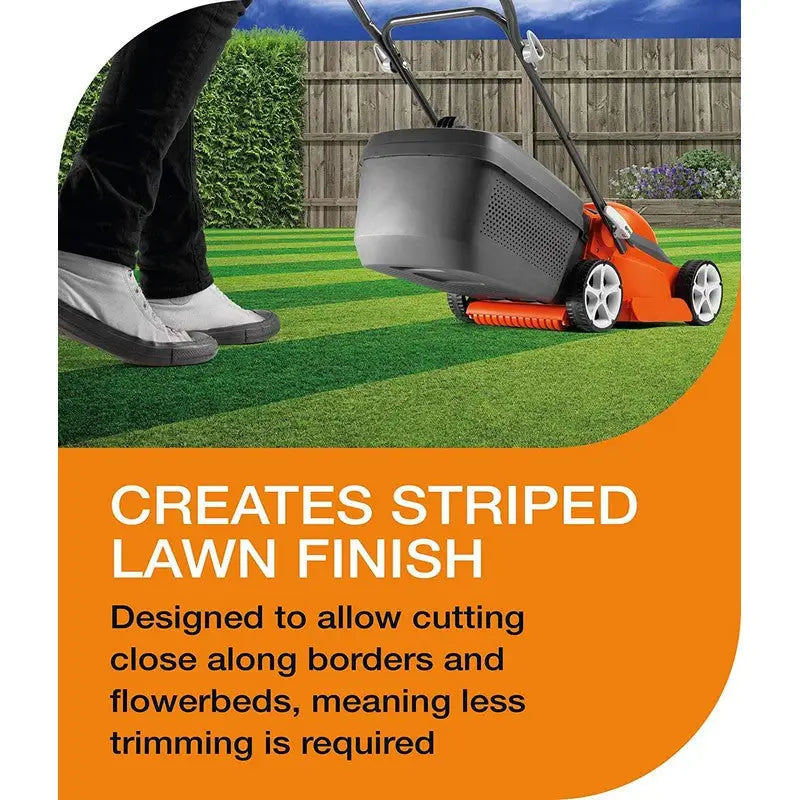 Flymo Easi Store Lawnmower 340R - Gardening & Outdoors