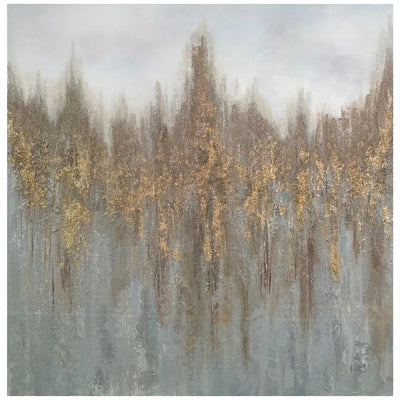 Forest At Dawn Canvas 100 x 100cm - Artwork