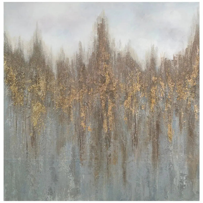 Forest At Dawn Canvas 100 x 100cm - Artwork