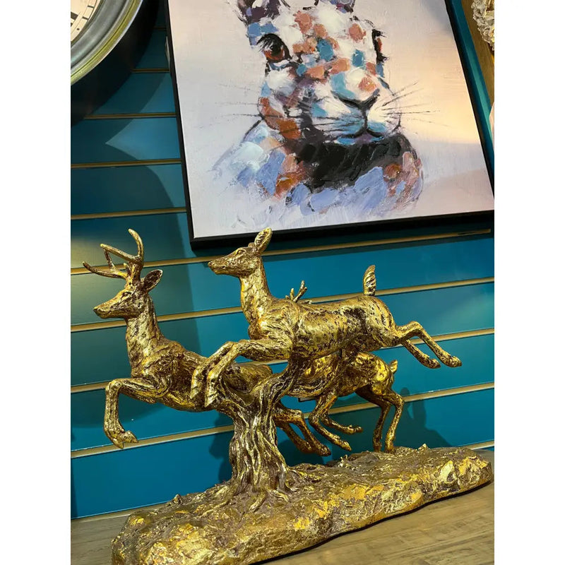 Framed Rabbit Wall Art 60 x 80cm - Homeware