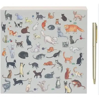 Fun Time Pets Cats Memo Pad & Pen - Giftware >> Other Gifts