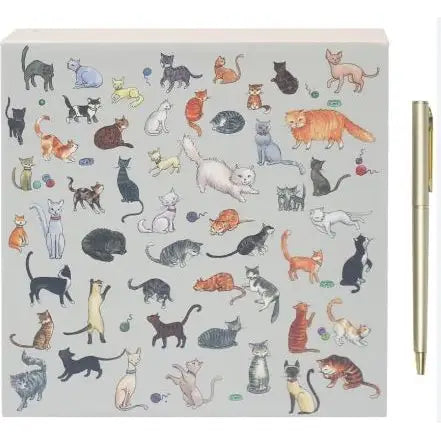 Fun Time Pets Cats Memo Pad & Pen - Giftware >> Other Gifts