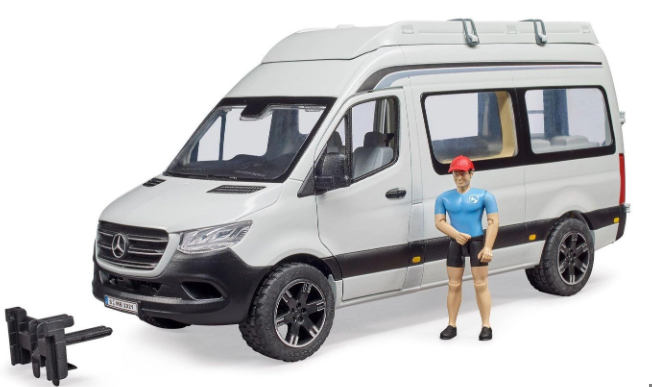 Bruder Mercedes Benz Sprinter Camper Van with Driver