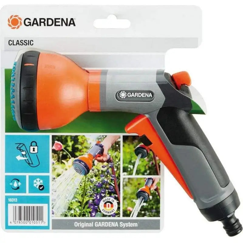 Gardena Classic Multi Garden Hose Gun Sprayer - Gardening &