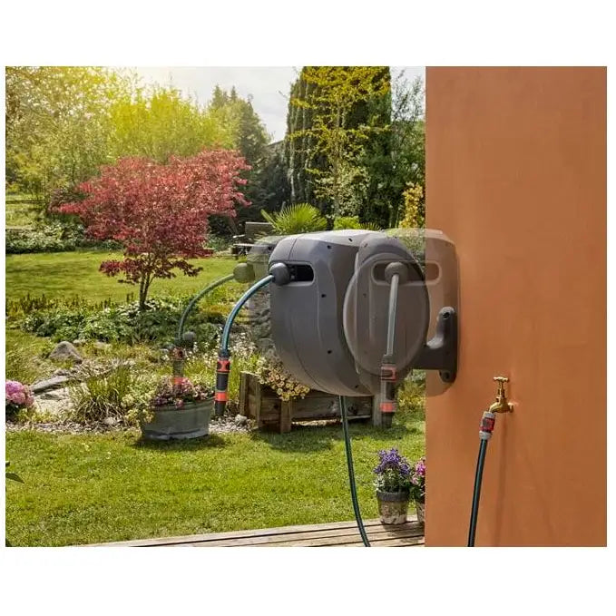 Gardena Retractable Auto Reel Hose 30m - Hose Reel