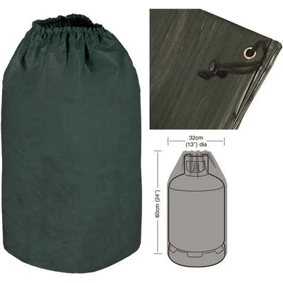 Garland 15kg Gas Bottle Cover - Green - Furniture Cover
