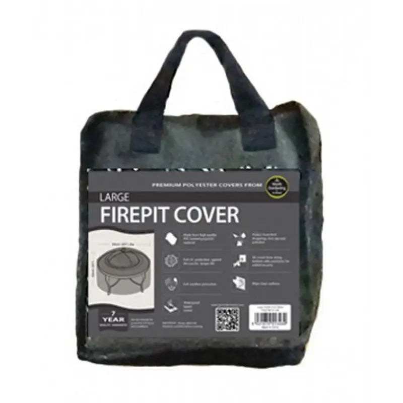 Garland Large Firepit Cover - Black - Furniture Cover