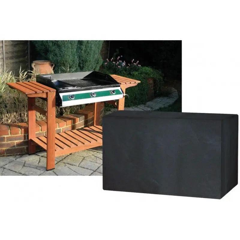 Garland Medium Flatbed Barbecue Cover - Black - Furniture
