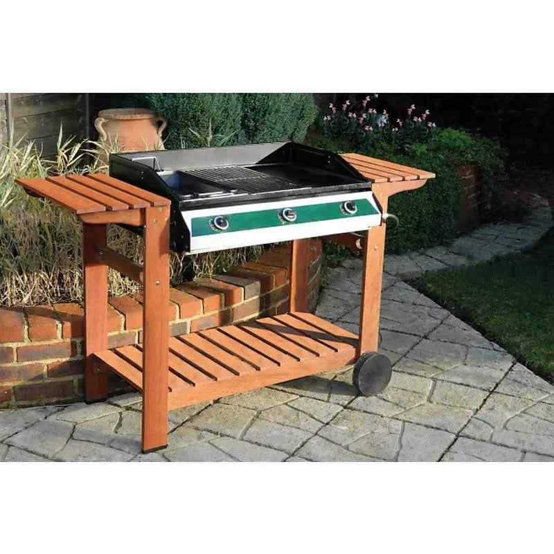 Garland Medium Flatbed Barbecue Cover - Black - Furniture