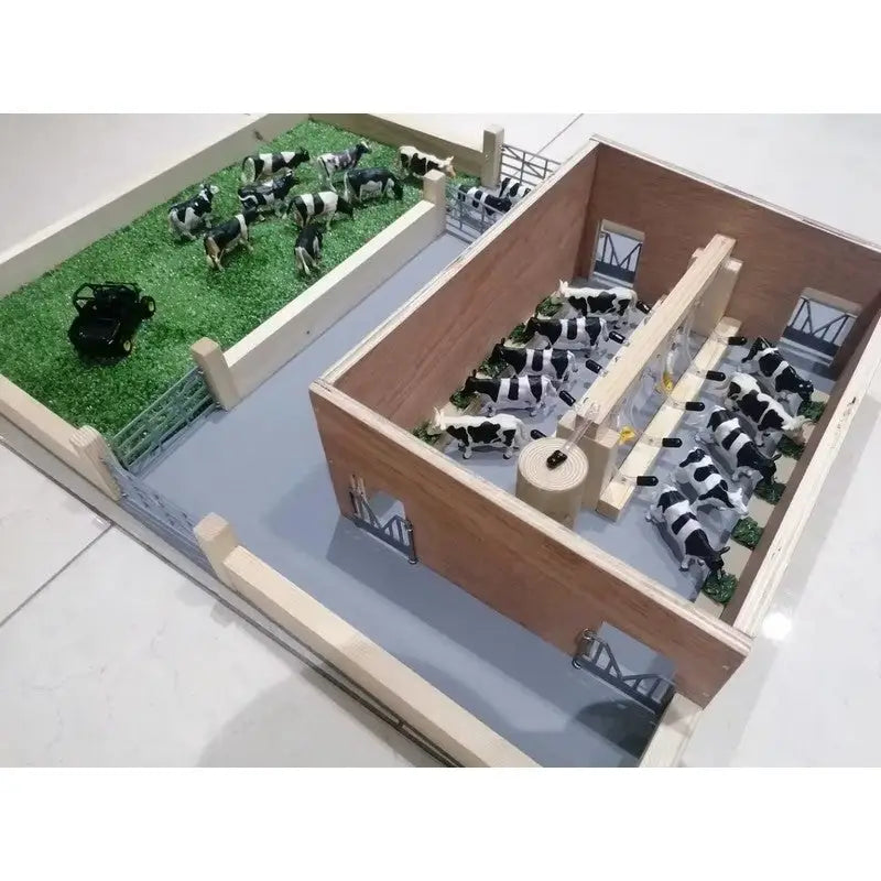 GF Farm Large Milking Parlour Farm 1:32 Scale - 600 x 800mm