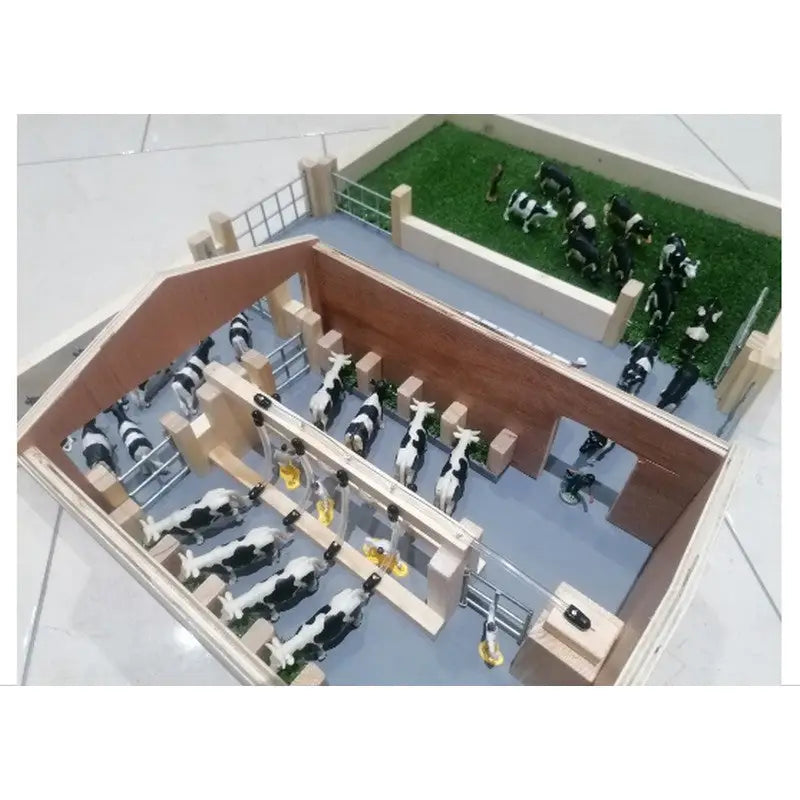 GF Farm Large Milking Parlour Farm 1:32 Scale - 600 x 800mm