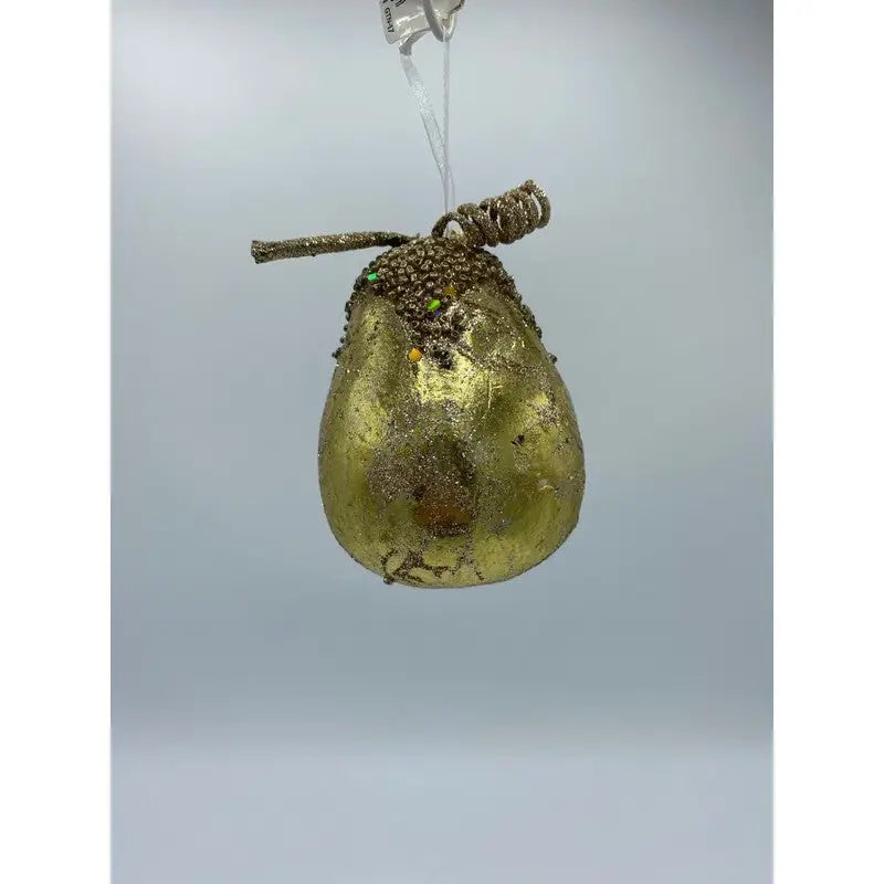 Gold Fruit Christmas Bauble - Bauble