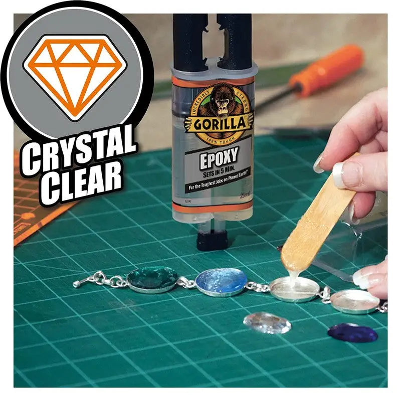 Gorilla Crystal Clear Epoxy Super Glue - 25Ml - DIY \ Tools