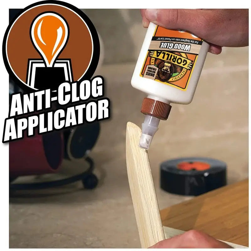 Gorilla Incrediibly Strong Wood Glue - 118ml - 1 Litre - DIY
