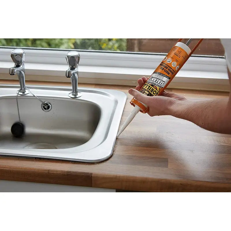Gorilla Mould Resistant All-Conditions Sealant 295Ml - Clear