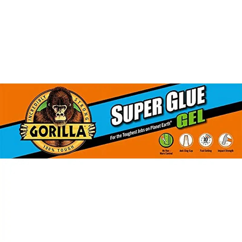 Gorilla Precise Gel Super Glue - 15G - DIY \ Tools \