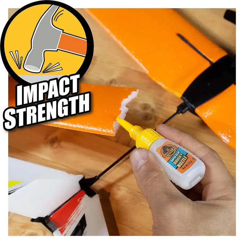 Gorilla Super Glue With Brush & Nozzle - 12G - DIY \ Tools \