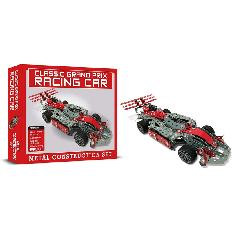 Grand Prix Racing Car Metal Construction Set (279 pieces) -
