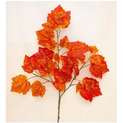 Grape Ivy Spray Orange 65cm - Seasonal >> Autumn >>