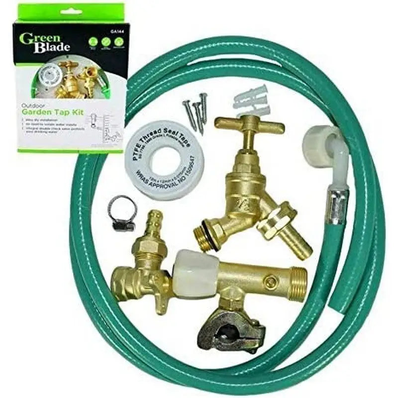 Green Blade Outdoor Garden Tap Kit Including Accessories -