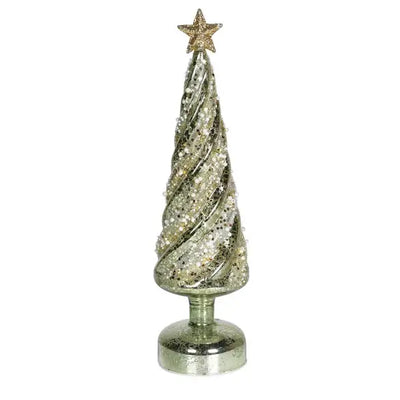 Green Lit Star Tree - Seasonal >> Christmas >> Decorations