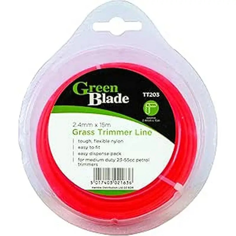 GreenBlade Grass Trimmer Line - 15M (1.2mm / 1.65mm