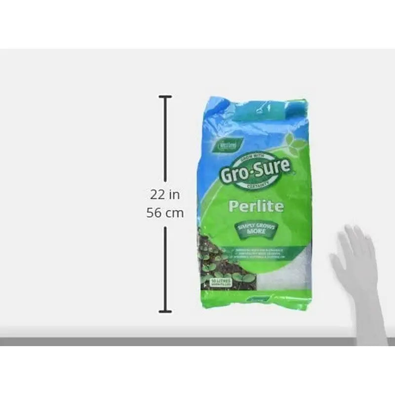 Gro-Sure Perlite Soil Conditioner (Pouch) - 10 Litre -
