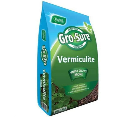 Gro-Sure Vermiculite Soil Conditioner - 10 Litre Bag -
