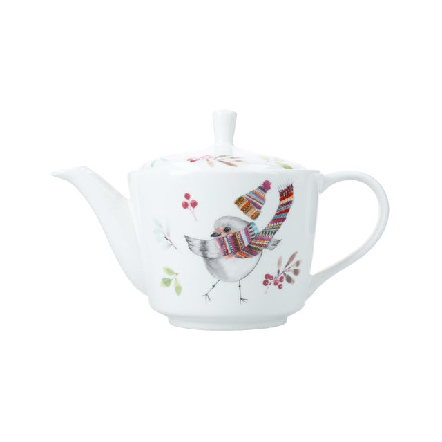 Mikasa TipperleyHill Robin Fine China Teapot 650ml