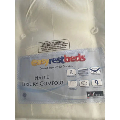 Halle Bonnell Sprung Mattress Divan Bed Set Inc Headboard -