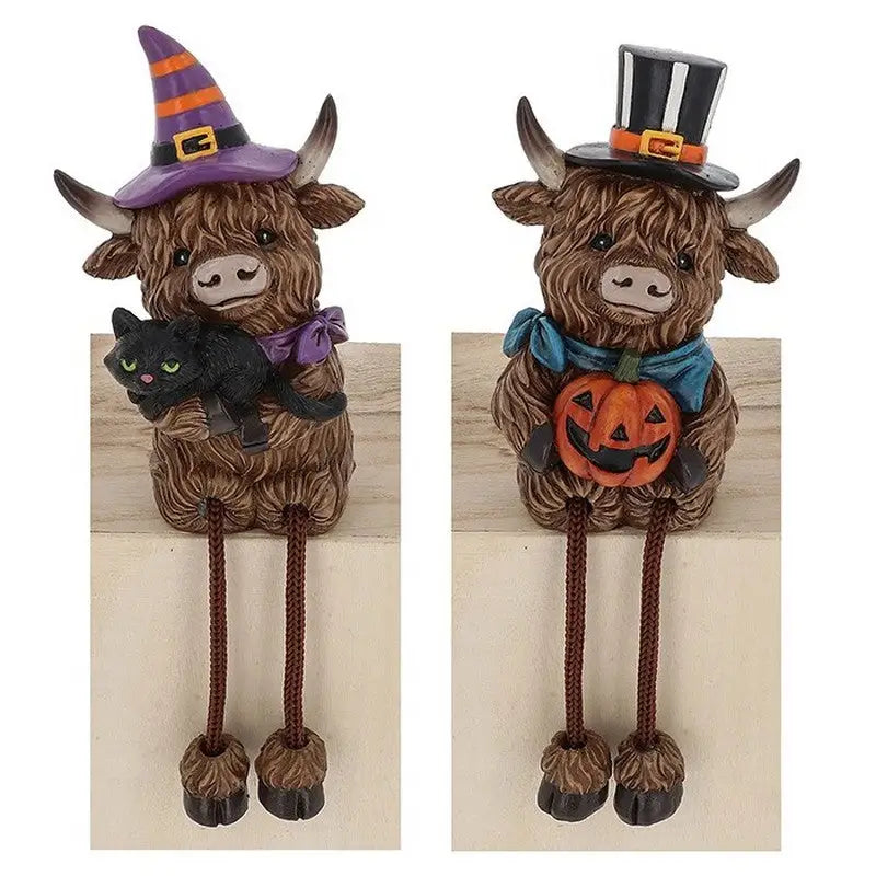 Halloween Coos Dangle Leg Small - 2 Assorted Designs 1 Sent