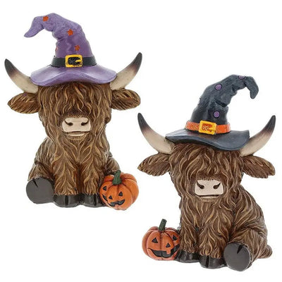 Halloween Coos Sitting Small - 2 Assorted Designs 1 Sent