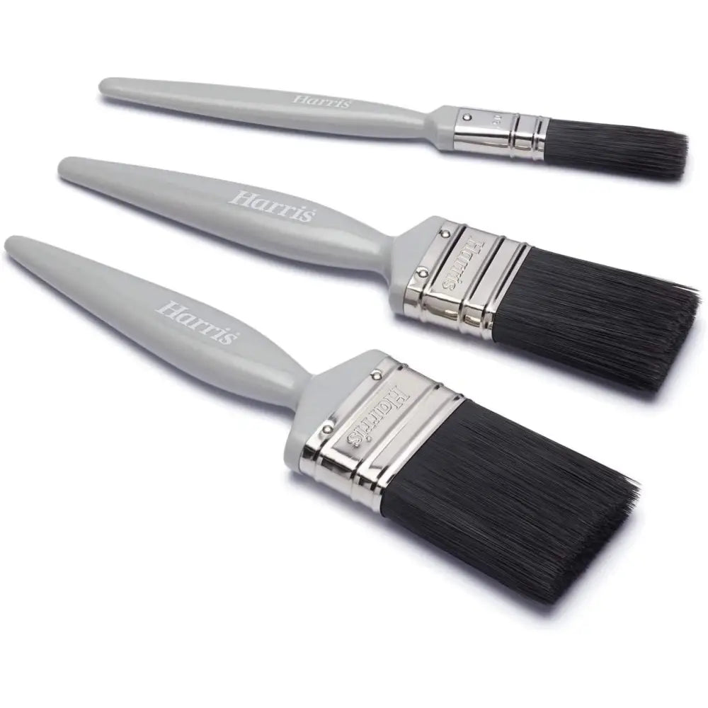 Harris Easy Clean Paintbrushes 3 Piece Set - DIY Tools &