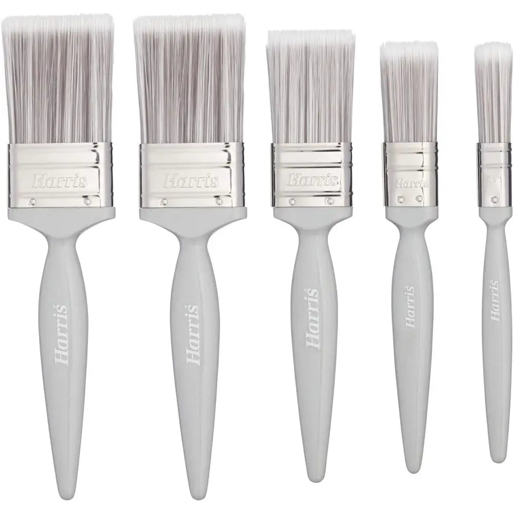 Harris Essentials Walls & Ceilings Paint Brush 5 Pack - DIY