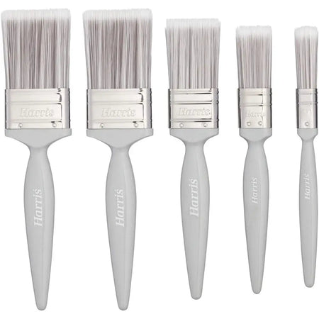 Harris Essentials Walls & Ceilings Paint Brush 5 Pack - DIY