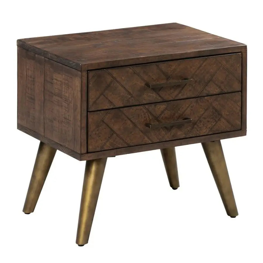 Havana 2 Drawer Bedside 55 X 40 X 66cm