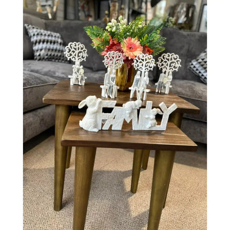 HAVANA NEST OF 2 TABLES (L) 55x40x50cm