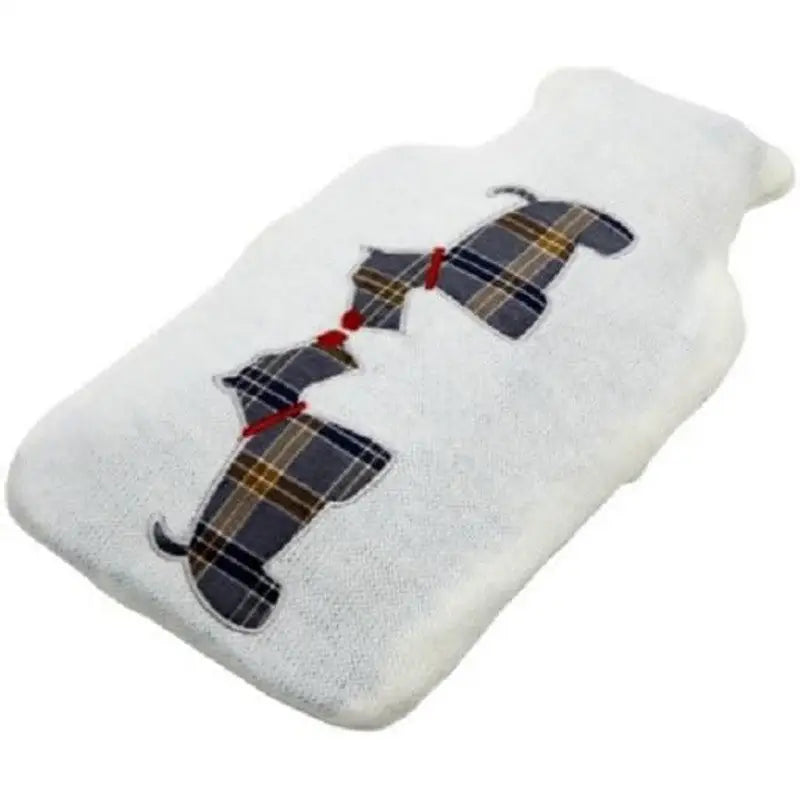 Hearth & Home Hot Water Bottle Knitted & Embroidered